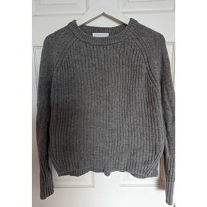 Everlane Cashmere Wool Cropped Sweater Size Small - image 1